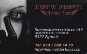 Gotic shop heart of darkness