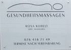Gesundheitsmassagen Rosa Kobelt