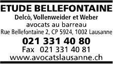 Etude Bellefontaine