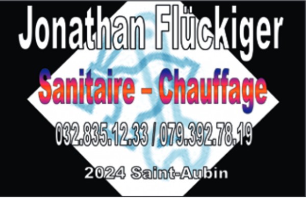 Jonathan Flückiger, Sanitaire-Chauffage