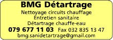 BMG Détartrage, Sanitaire, Chauffage