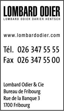 Banque Lombard Odier & Cie SA - Bureau de Fribourg