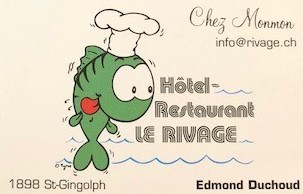 Hôtel restaurant le Rivage chez Monmon
