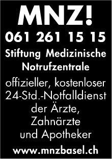 AAN Allgemeiner ärztlicher Notfalldienst der Region Basel