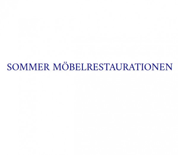 Möbelrestauration Sommer