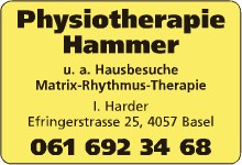 Physiotherapie zum Hammer