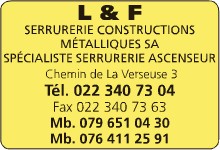 L & F Serrurerie et Constructions Métalliques SA