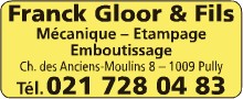 Gloor Frank & Fils Sàrl