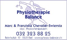 Balance Physiotherapie Test- u. Trainingscenter