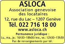 ASLOCA Association genevoise des locataires