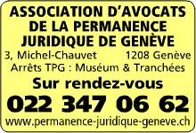 Association Avocats de la Permanence Juridique Genève