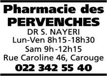 Pharmacie des Pervenches