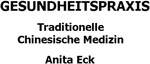 Anita Eck Traditionelle Chinesische Medizin