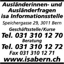isa Informationsstelle für Ausländerinnen-und Ausländerfragen